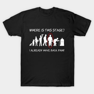 Funny Stages Of Life T-Shirt